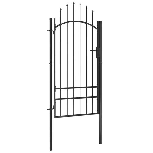 Havelåge 1x2,5 m stål sort