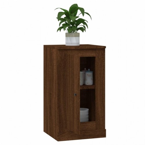Skænke sæt af 2 - 37,5×35,5×67,5 cm i brunt egetræslook
