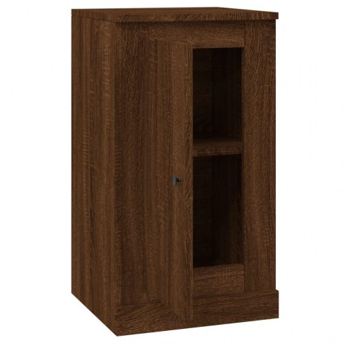 Skænke sæt af 2 - 37,5×35,5×67,5 cm i brunt egetræslook