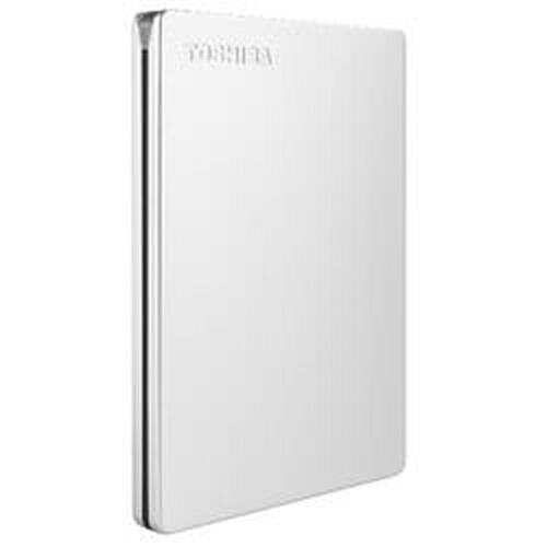 Ekstern harddisk Toshiba CANVIO SLIM Sølv 2 TB