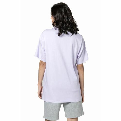Unisex Kortærmet T-shirt Converse Standard Fit Center Front Large Lavendel S