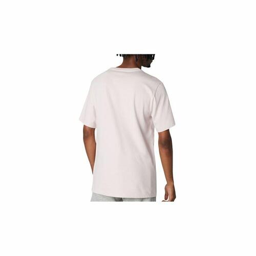 Unisex Kortærmet T-shirt Converse Classic Fit Left Chest Star Chevron Lyserød 2XS