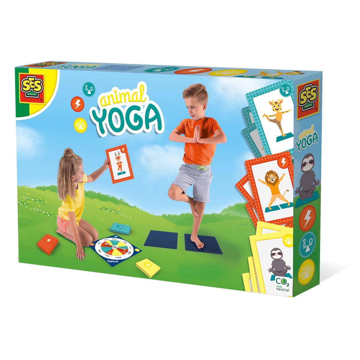 SES Creative Animal Yoga - færdighedsspil til børn