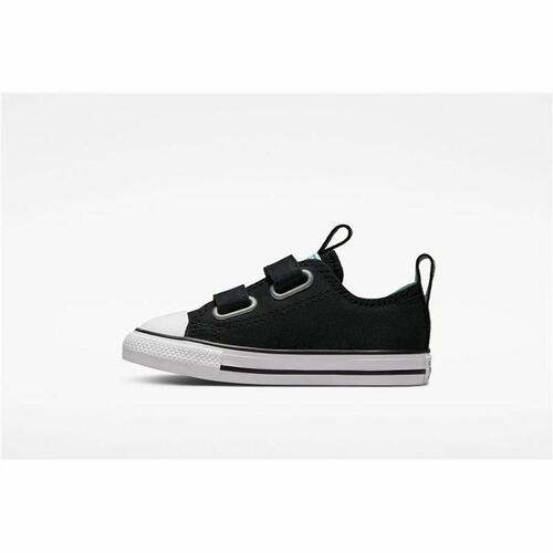 Sportssko til baby Converse Chuck Taylor All-Star 2V Sort 24