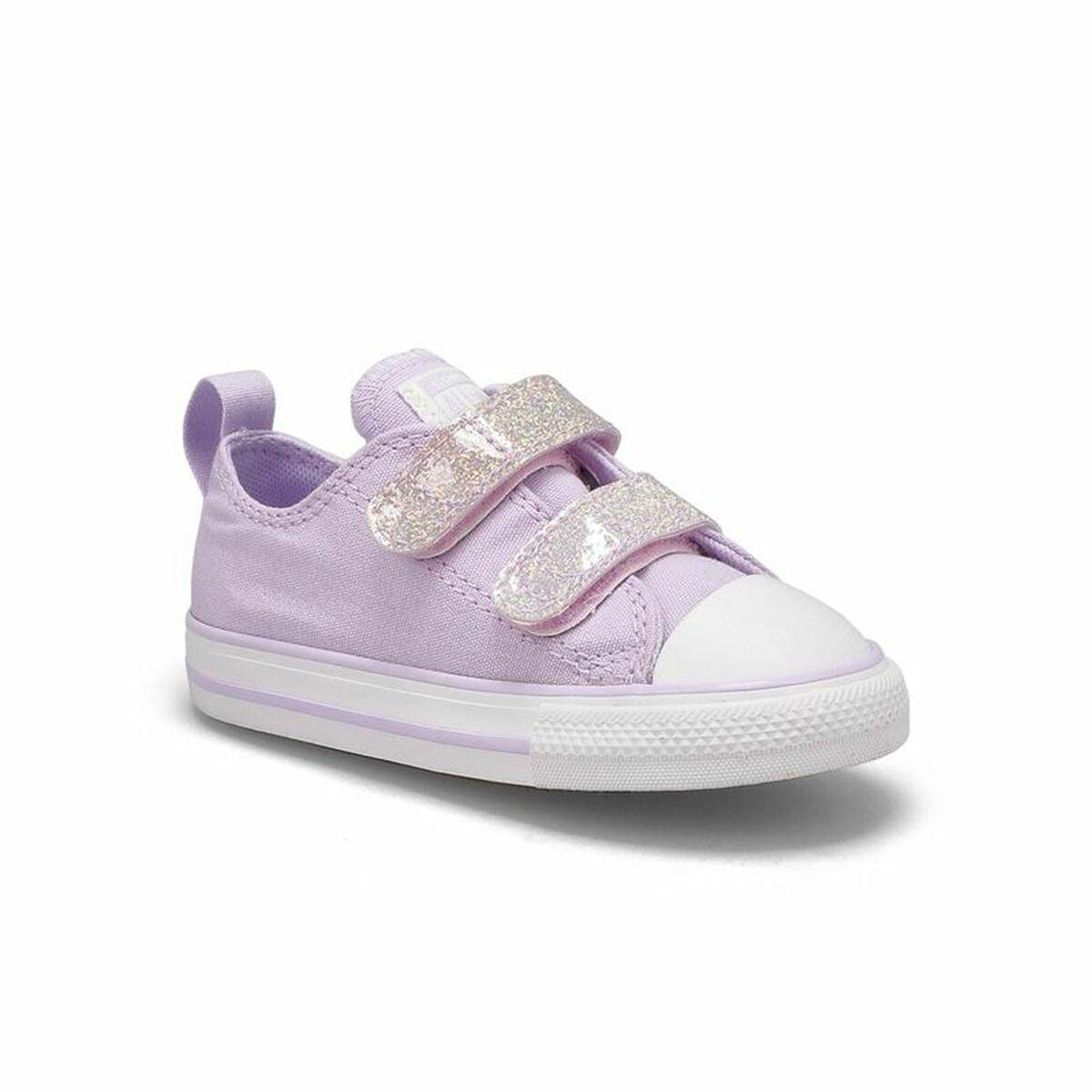 Sportssko til baby Converse Chuck Taylor All-Star 2V Lavendel 25