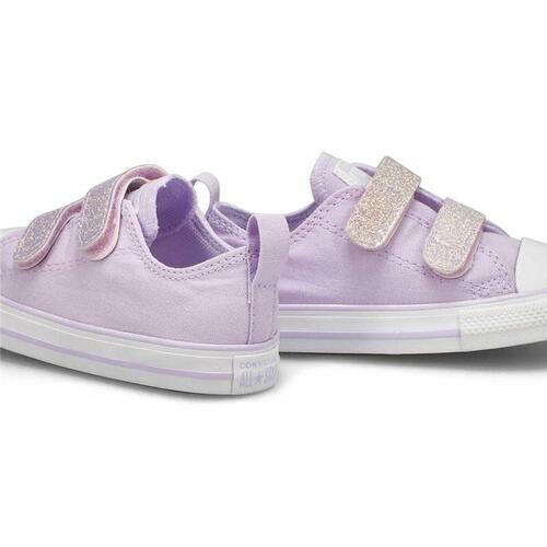 Sportssko til baby Converse Chuck Taylor All-Star 2V Lavendel 25