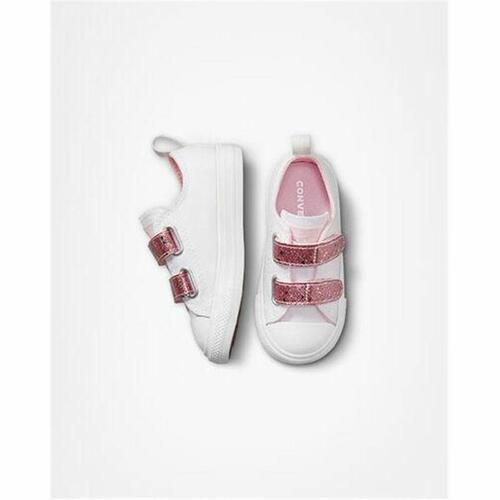 Sportssko til baby Converse Chuck Taylor All-Star 2V Hvid 26