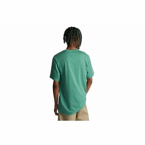 Unisex Kortærmet T-shirt Converse Classic Fit Left Chest Star Chevron Grøn 2XS