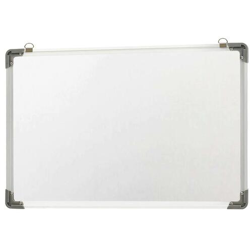 Magnetisk whiteboard 60x40 cm stål hvid