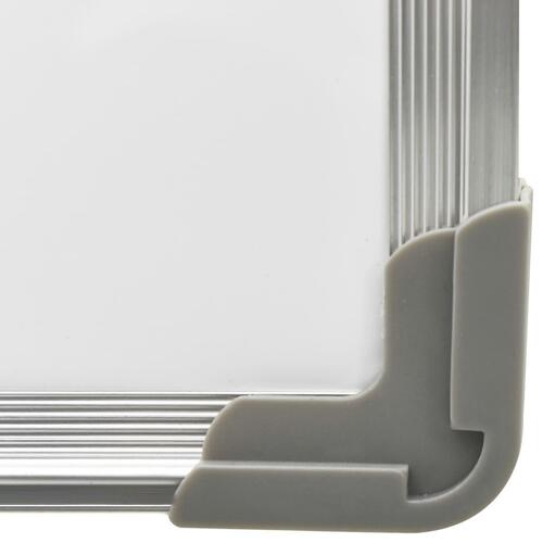 Magnetisk whiteboard 70x50 cm stål hvid