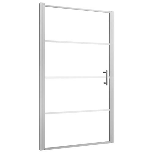 Brusedør 81x195 cm hærdet glas