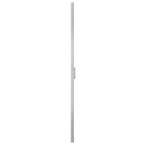 Brusedør 81x195 cm hærdet glas