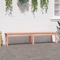2-personers havebænk 203,5x44x45 cm massivt douglasgran