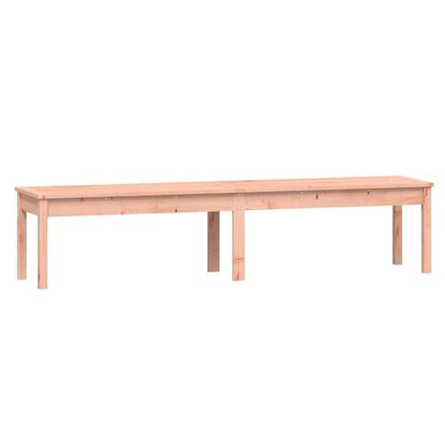 2-personers havebænk 203,5x44x45 cm massivt douglasgran