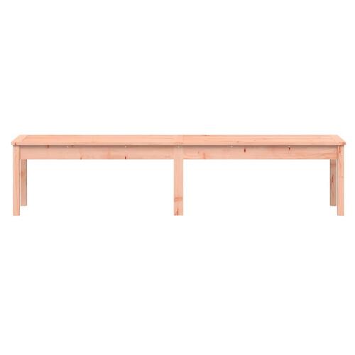 2-personers havebænk 203,5x44x45 cm massivt douglasgran