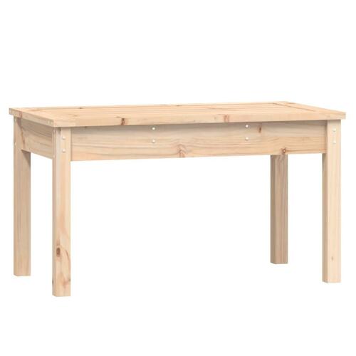 Havebænk 80x44x45 cm massivt fyrretræ