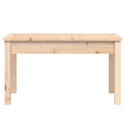Havebænk 80x44x45 cm massivt fyrretræ
