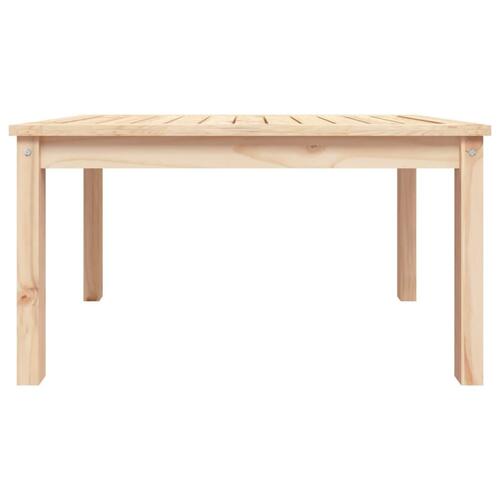 Havebord 82,5x50,5x45 cm massivt fyrretræ