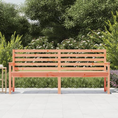 Havebænk 203,5x48x91,5 cm massivt douglasgran