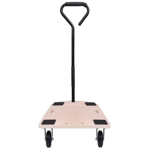 Vogn med 4 hjul og håndtag 250 kg