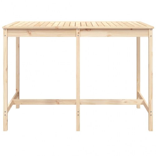 Havebord 159,5x82,5x110 cm massivt fyrretræ