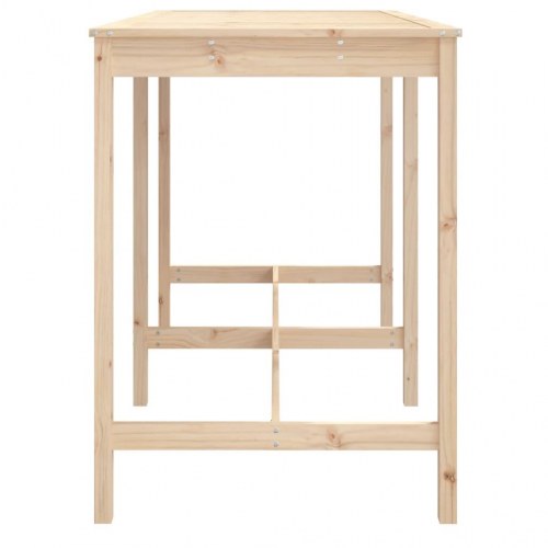 Havebord 159,5x82,5x110 cm massivt fyrretræ