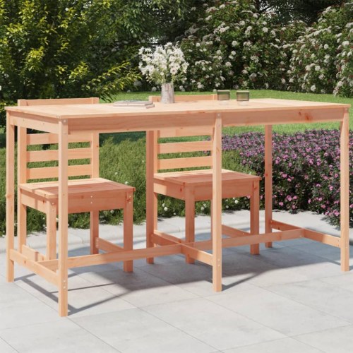 Havebord i massivt douglasgran - 203,5 × 90 × 110 cm
