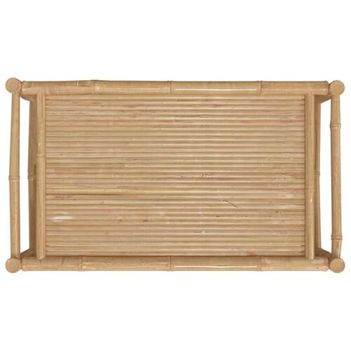 Havebord 100x55x33 cm bambus
