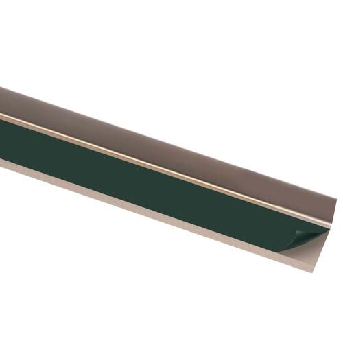 15 stk. trappelister L-facon 90 cm aluminium brun