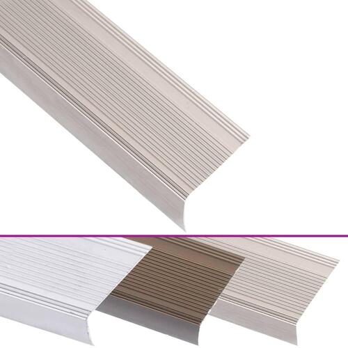Trappelister 15 stk. L-facon 90 cm aluminium champagnefarvet