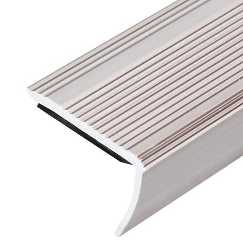 Trappelister 15 stk. L-facon 90 cm aluminium champagnefarvet
