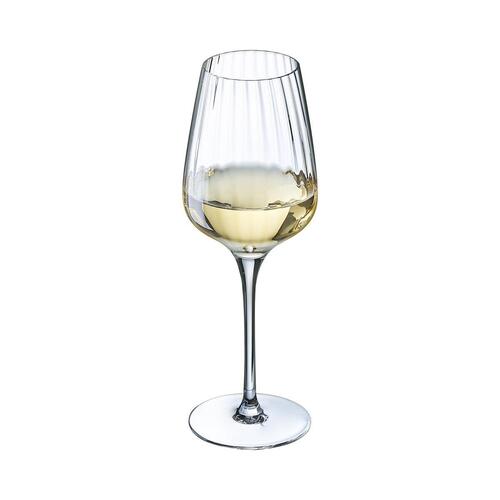 Sæt med glas Chef & Sommelier Symetrie Gennemsigtig Glas 350 ml Vin 6 enheder