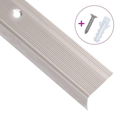 5 stk. trappelister L-facon 100 cm aluminium champagnefarvet