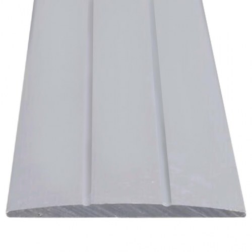 5 stk. gulvlister 134 cm aluminium sølvfarvet