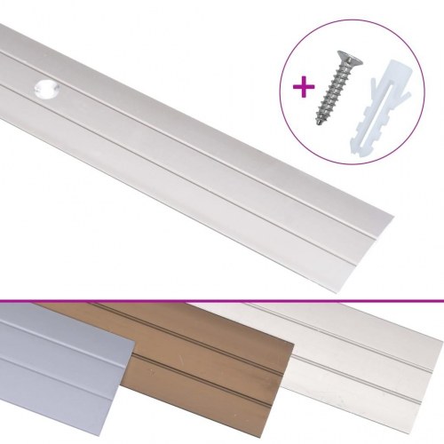 5 stk. gulvlister 134 cm aluminium guldfarvet