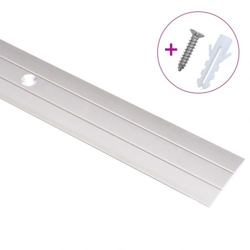 5 stk. gulvlister 134 cm aluminium guldfarvet