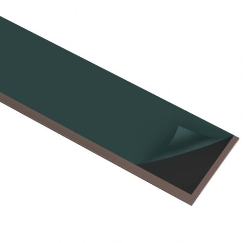 5 stk. gulvlister 134 cm aluminium brun