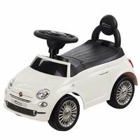 Gå Vogne RIDE ON CAR FIAT 500 WHITE
