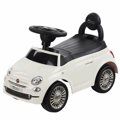 Gå Vogne RIDE ON CAR FIAT 500 WHITE