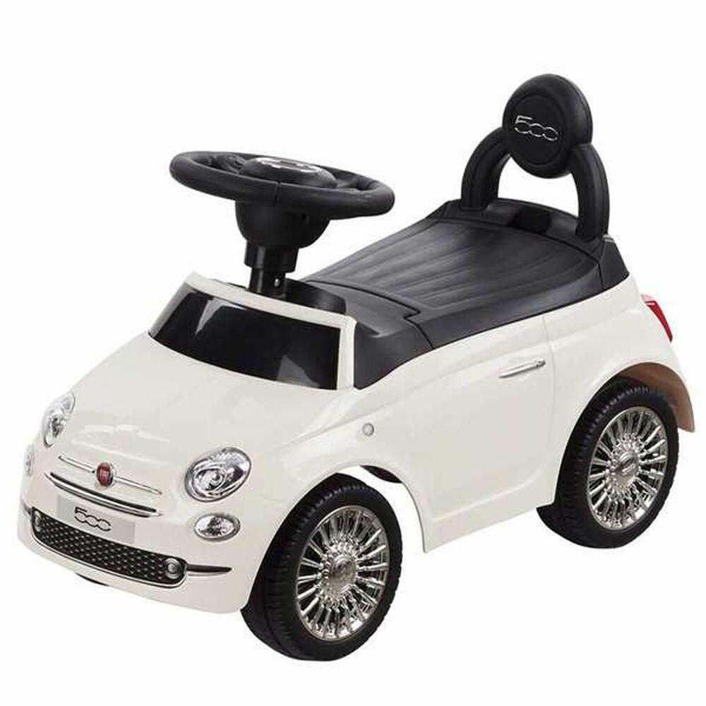 Gå Vogne RIDE ON CAR FIAT 500 WHITE
