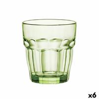 Glas Bormioli Rocco Rock Bar Grøn Glas 270 ml (6 enheder)