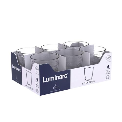 Glas Luminarc Concepto Gennemsigtig Glas 310 ml (24 enheder)