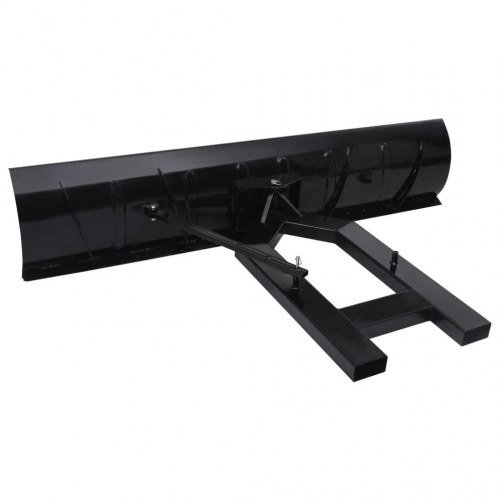Sneskovl til gaffeltruck 200x48 cm sort