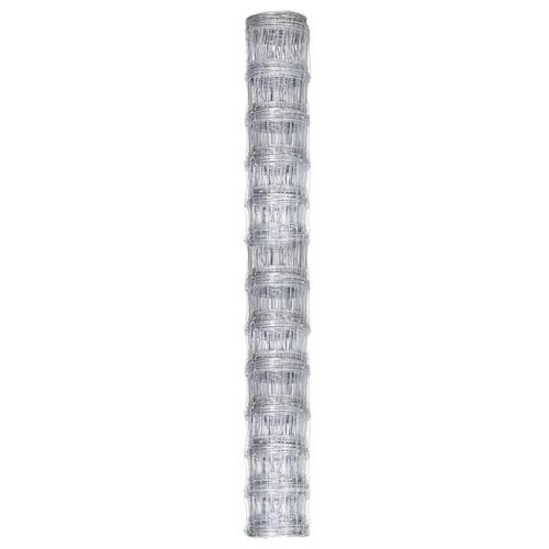 Havehegn 50x1,25 m galvaniseret stål sølvfarvet