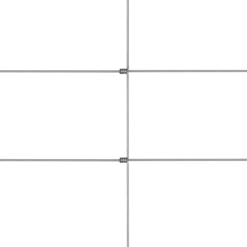 Havehegn 50x1,25 m galvaniseret stål sølvfarvet