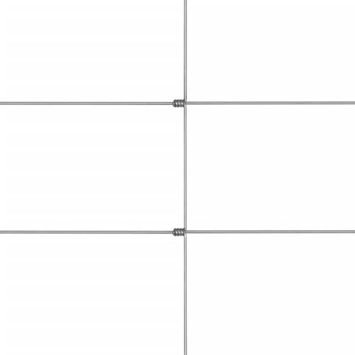 Havehegn 50x1,6 m galvaniseret stål sølvfarvet