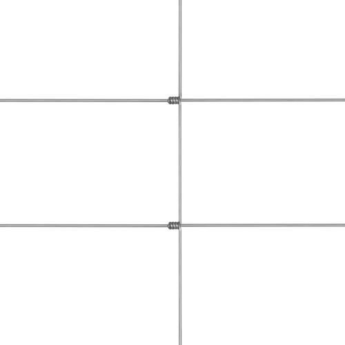 Havehegn 50x1,6 m galvaniseret stål sølvfarvet