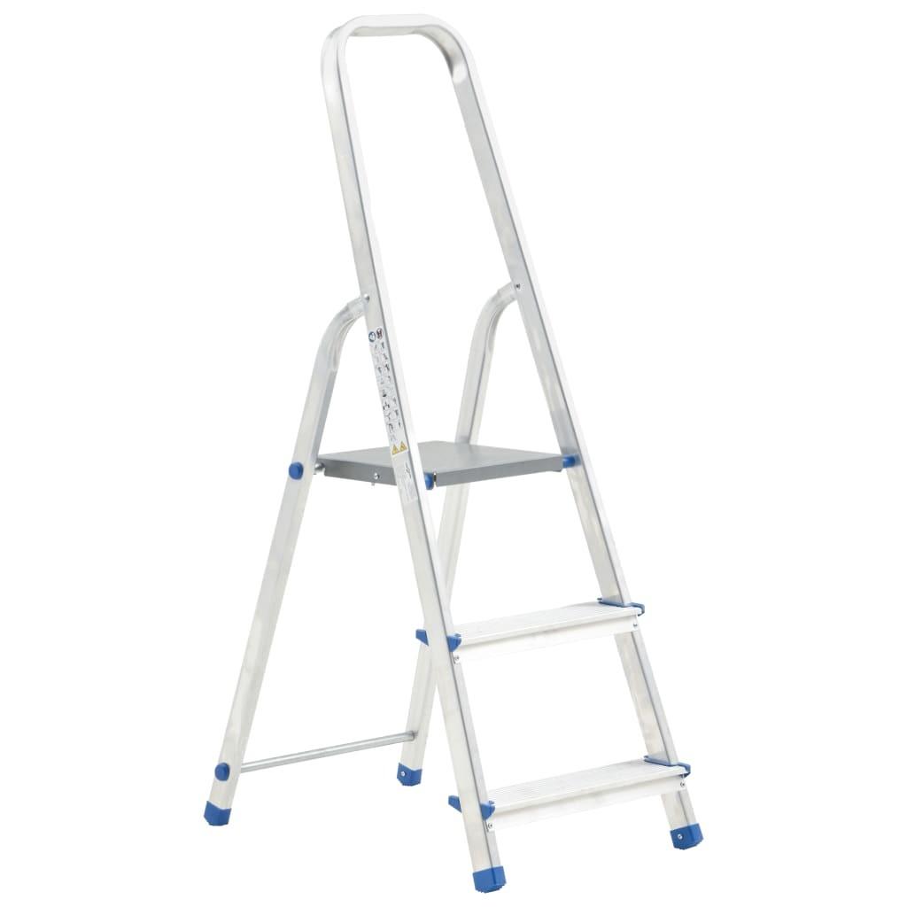 Trappestige 3 trin 150 kg aluminium