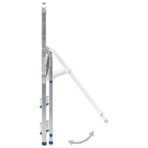 Trappestige 3 trin 150 kg aluminium