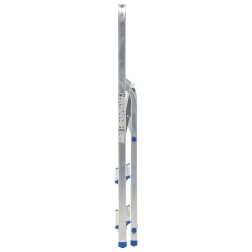 Trappestige 3 trin 150 kg aluminium